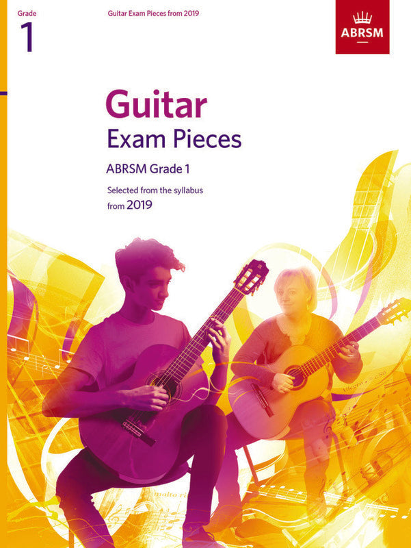 ABRSM Guitar Exam Pieces from 2019 Grade 1 Book