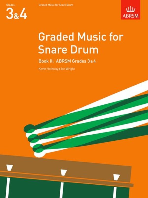 ABRSM Graded Music for Snare Drum Book II Gr 3-4