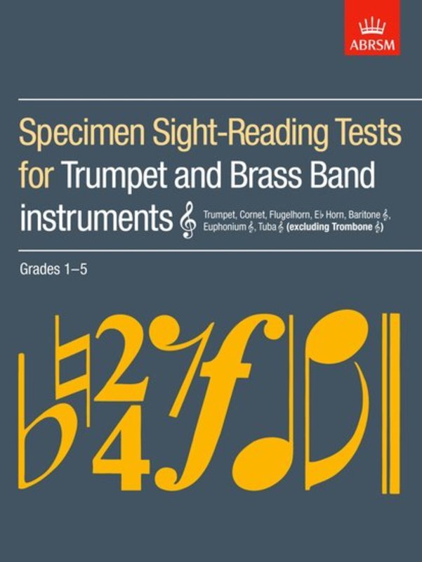 ABRSM Trumpet Specimen Sight-Reading Tests Gr 1-5