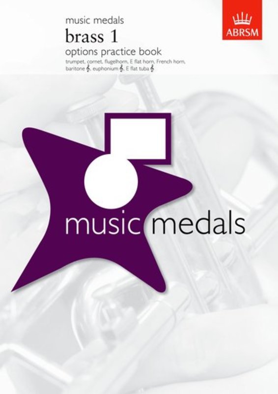 Music Medals Brass 1 - Options Practice Book