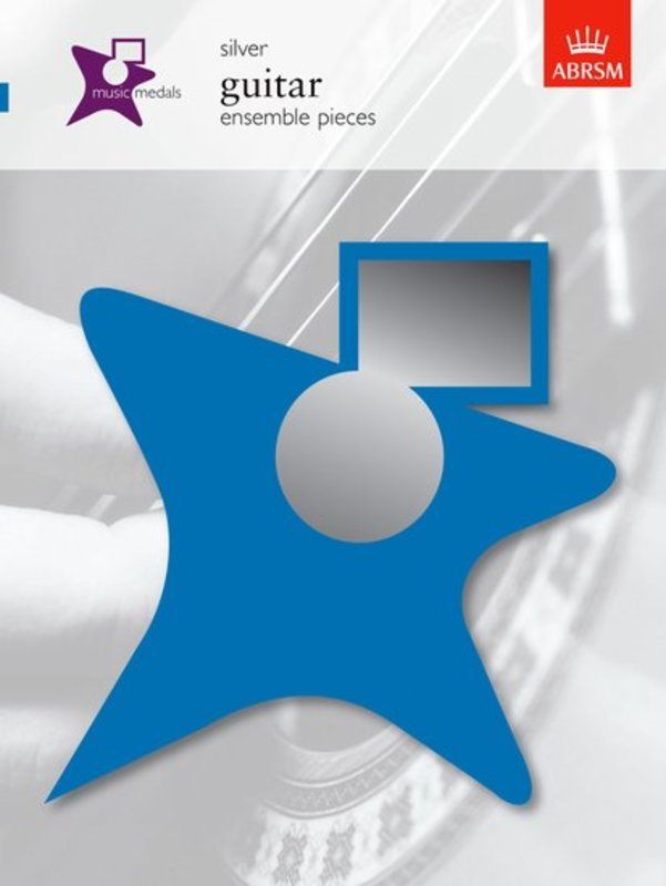 Music Medals Guitar Ensemble Pieces - Silver