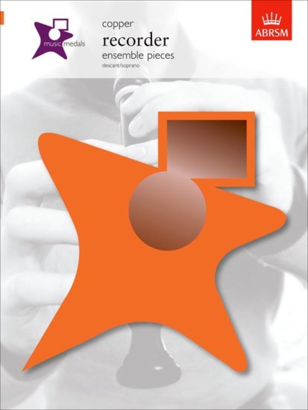 Music Medals Recorder Ensemble Pieces - Copper