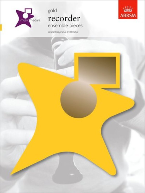 Music Medals Recorder Ensemble Pieces - Gold