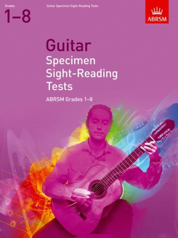 ABRSM Guitar Specimen Sight-Reading Tests Gr 1-8