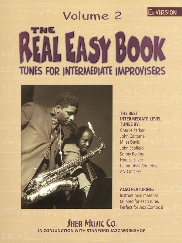 Real Easy Book Vol 2 Intermed Improv E Flat Vers - E Flat Version