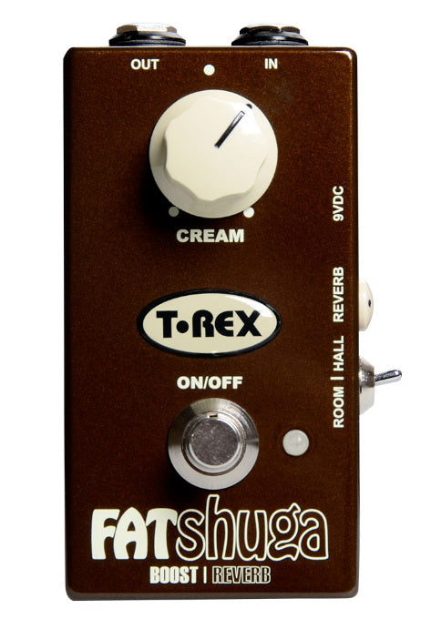 T-Rex Fat Shuga Boost and Reverb Pedal