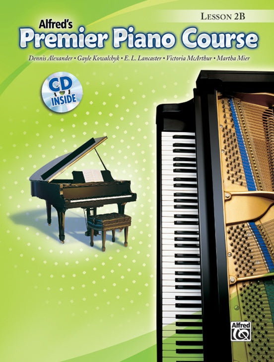 Alfred's Premier Piano Course, Lesson 2B