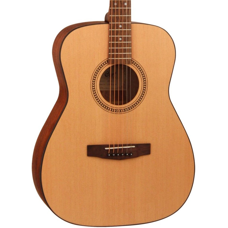 Cort AF505 Short Scale Acoustic Folk Guitar, Natural