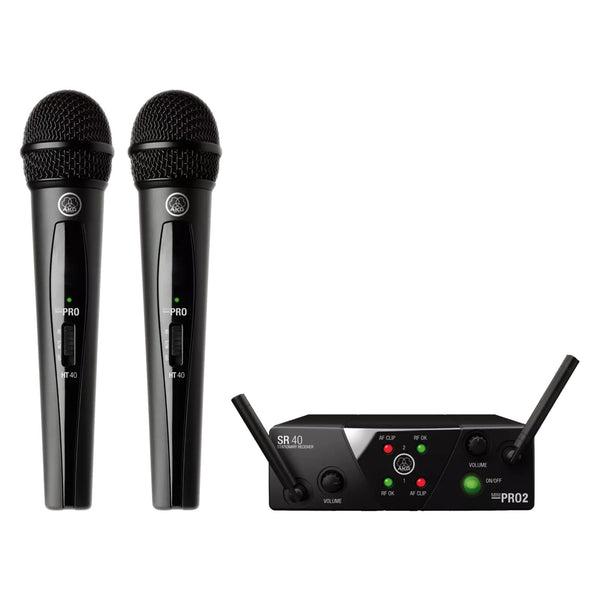 AKG Vocal Wireless System - WMS40 Mini Dual Vocal Set