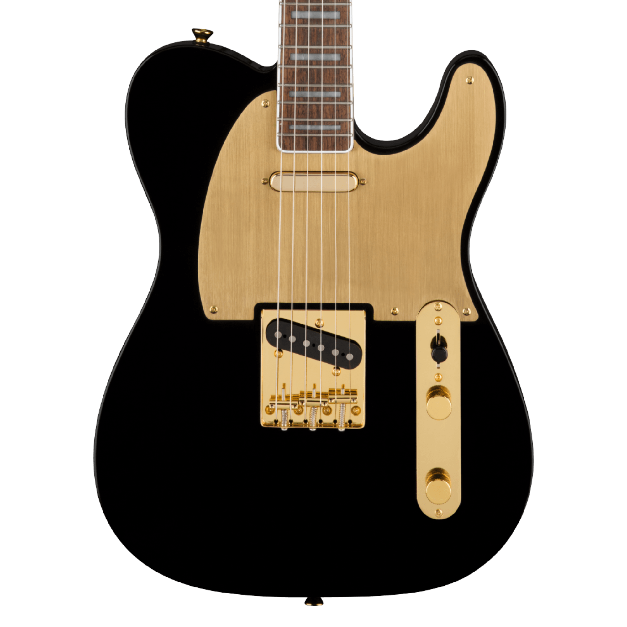 Squier 40th Anniversary Telecaster, Gold Edition, Black