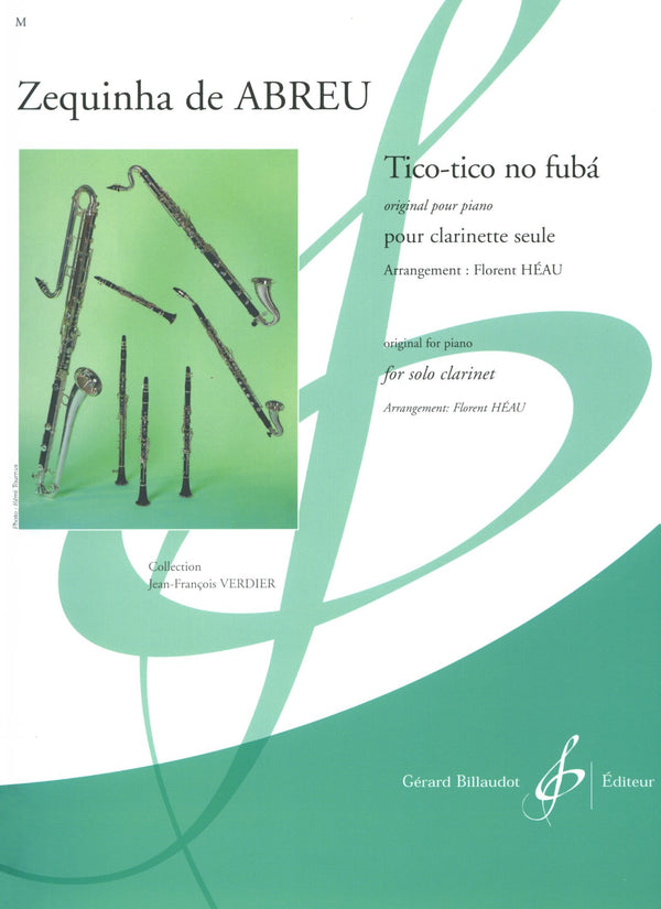 Abreu: Tico-tico no fuba for Solo Clarinet