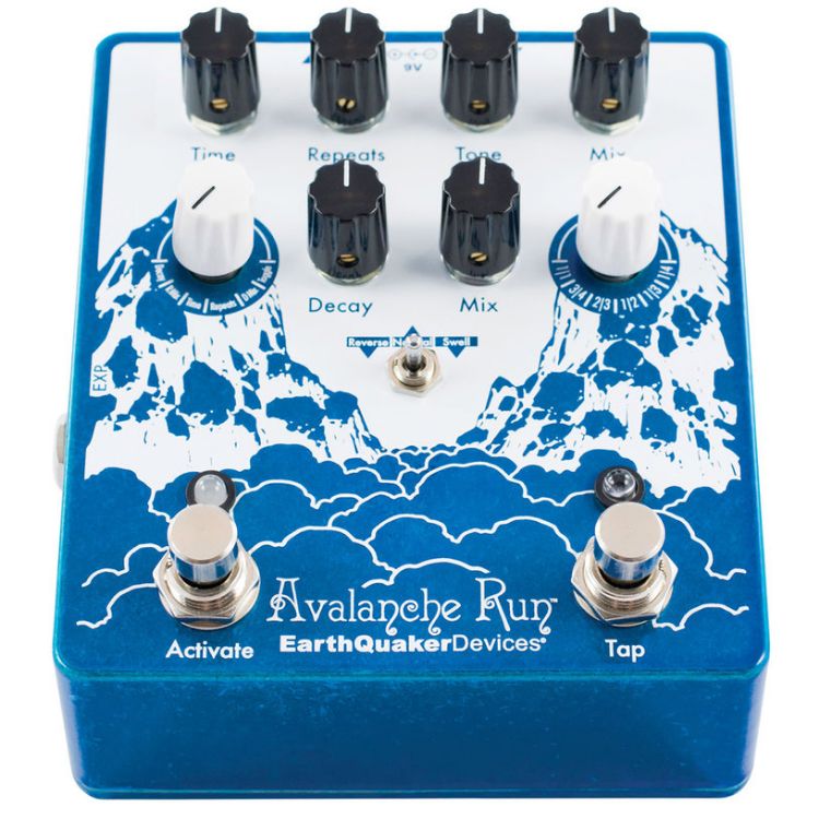 EarthQuaker Devices Avalanche Run Stereo Reverb & Delay Pedal