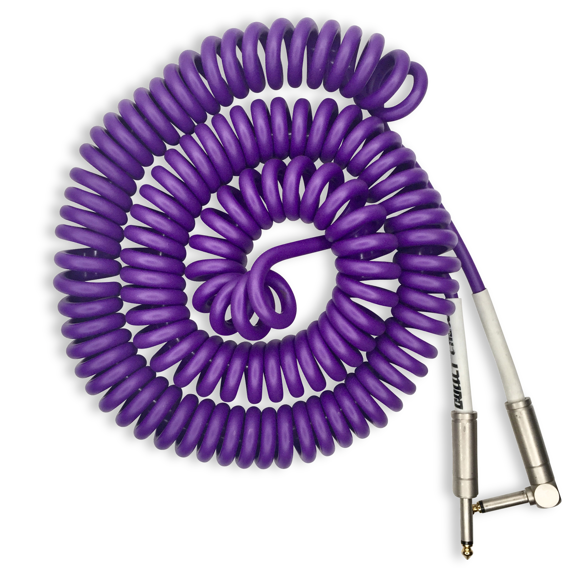 BULLET CABLE 30' PURPLE COIL CABLE - Bullet Cable