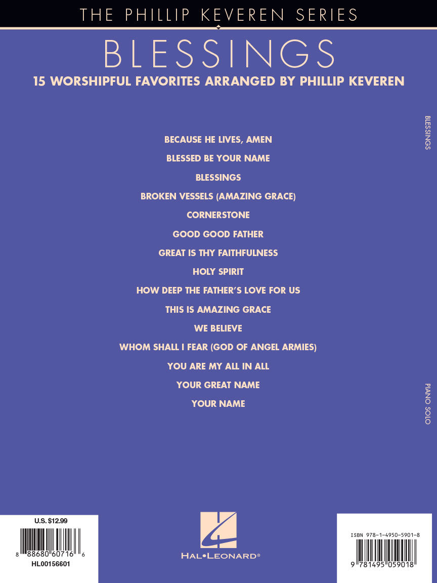 Blessings for Piano Soloist arr. Phillip Keveren