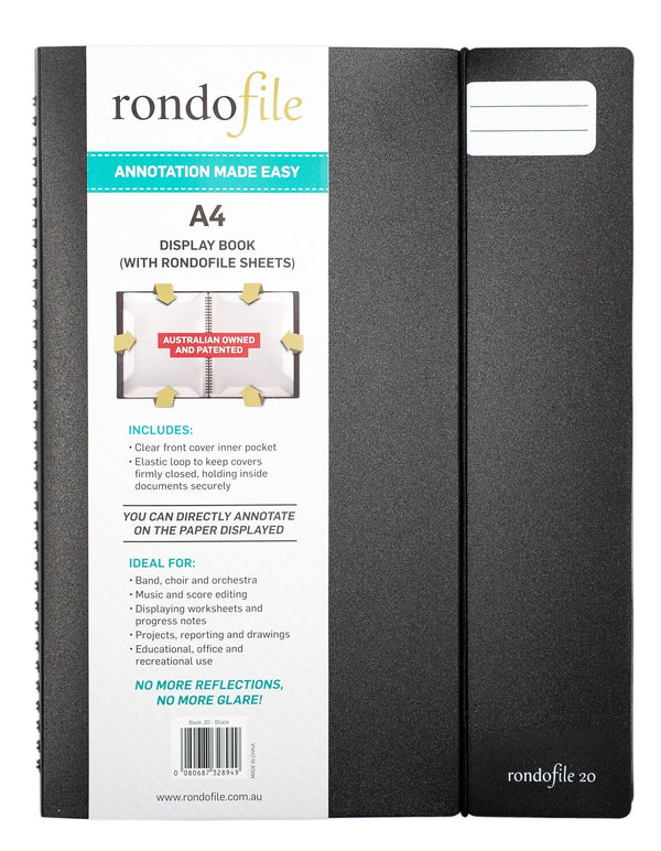 Rondofile 20 Display Book (20 sheets)