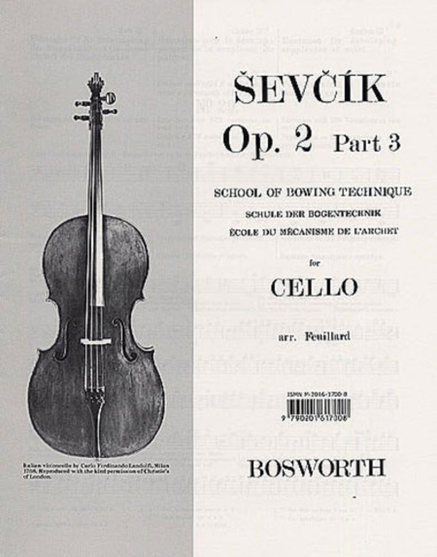 Ševčík: Cello Studies Op. 2 Part 3