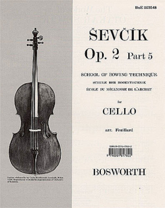 Ševčík: Cello Studies Op. 2 Part 5