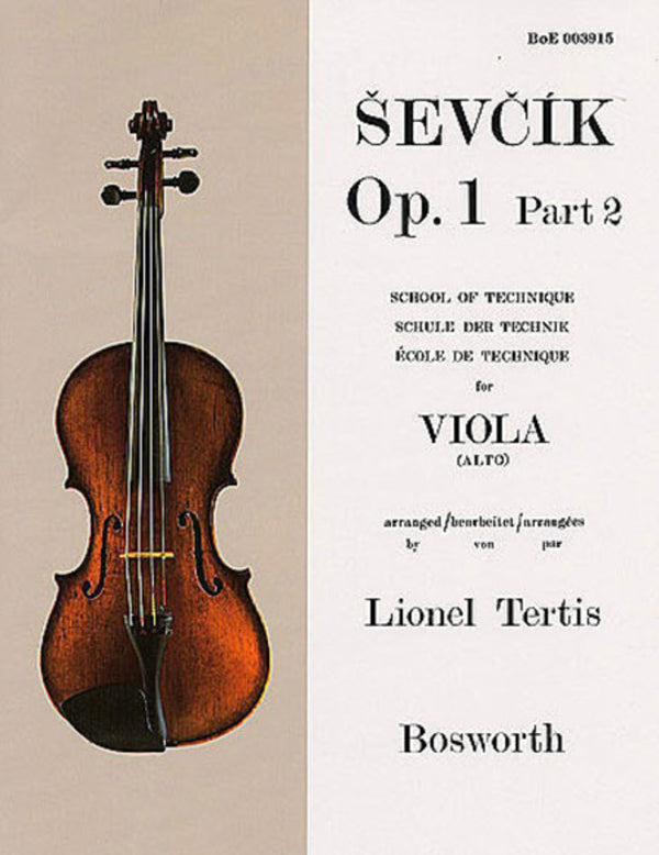 Ševčík: Viola Studies Op. 1 Part 2
