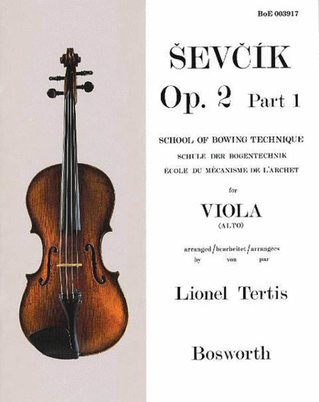 Ševčík: Viola Studies Op. 2 Part 1
