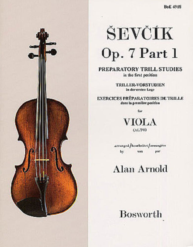 Ševčík: Viola Studies Op. 7 Part 1