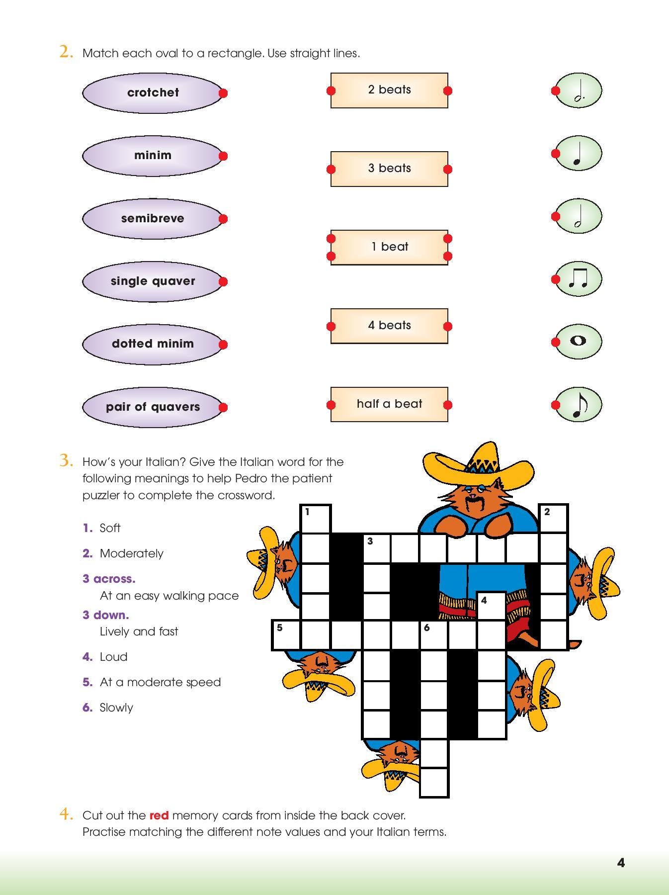 Music Craft for Cool Cats, Preliminary Book A