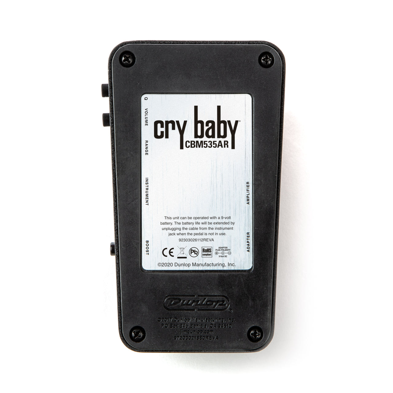 Dunlop Cry Baby Q Mini 535Q Auto-Return Wah