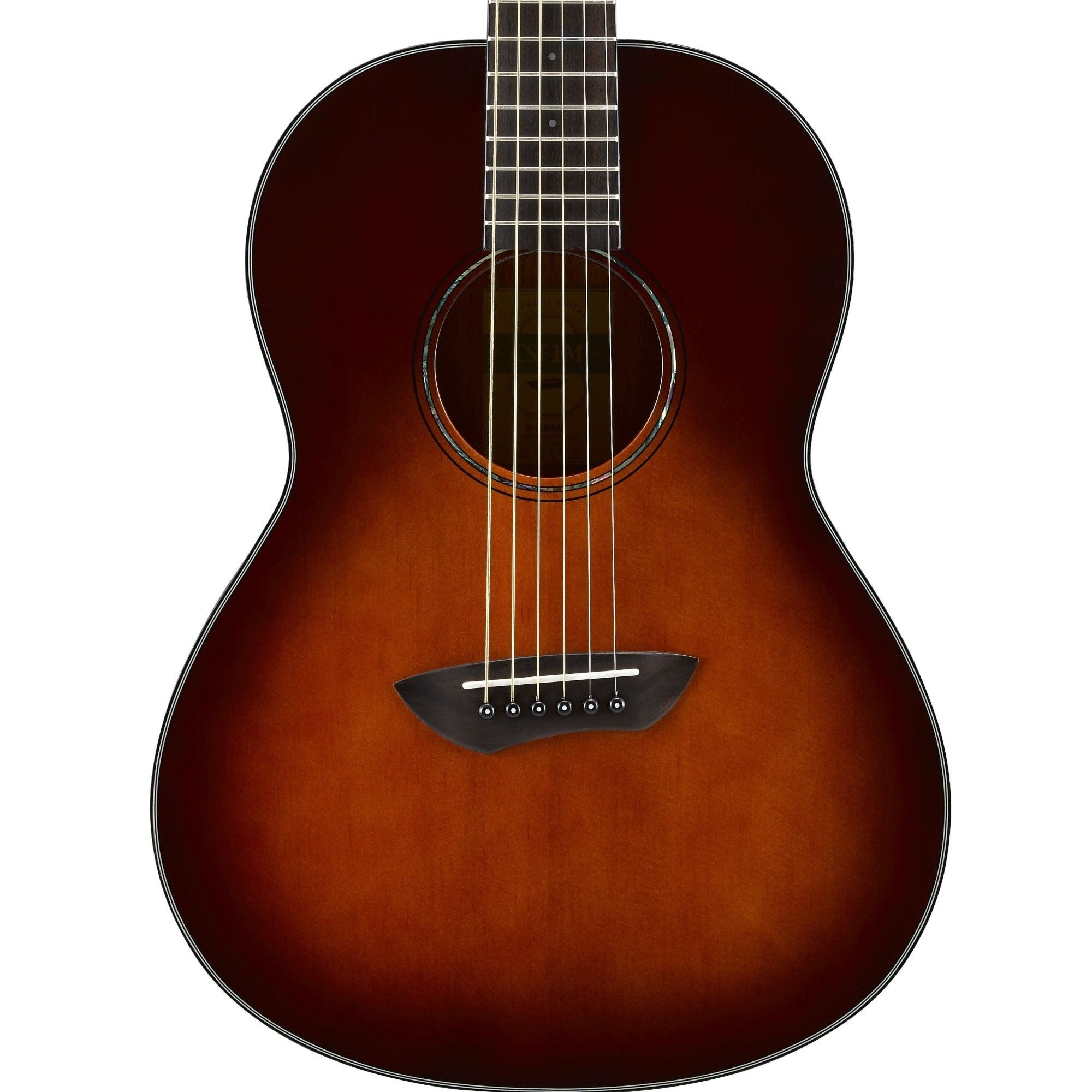 Yamaha CSF1M Modern Parlor Acoustic Guitar, Tobacco Brown Sunburst