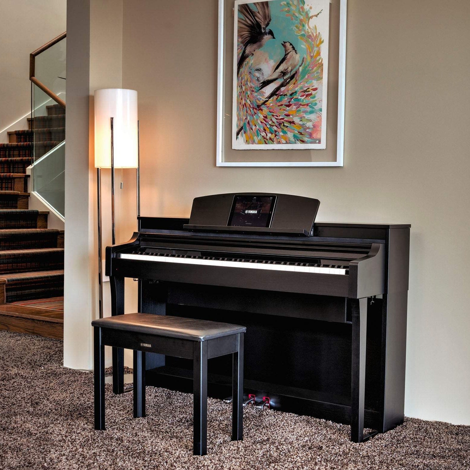 Yamaha Clavinova CSP-150 Digital Piano with Bench