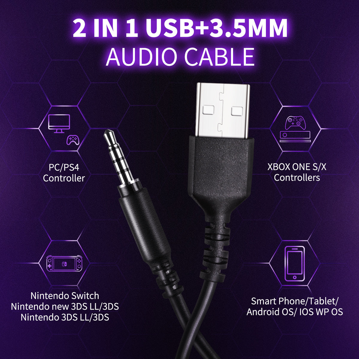 EKSA E3 Air Joy Pro 7.1 Surround Sound Ultralight Gaming Headset