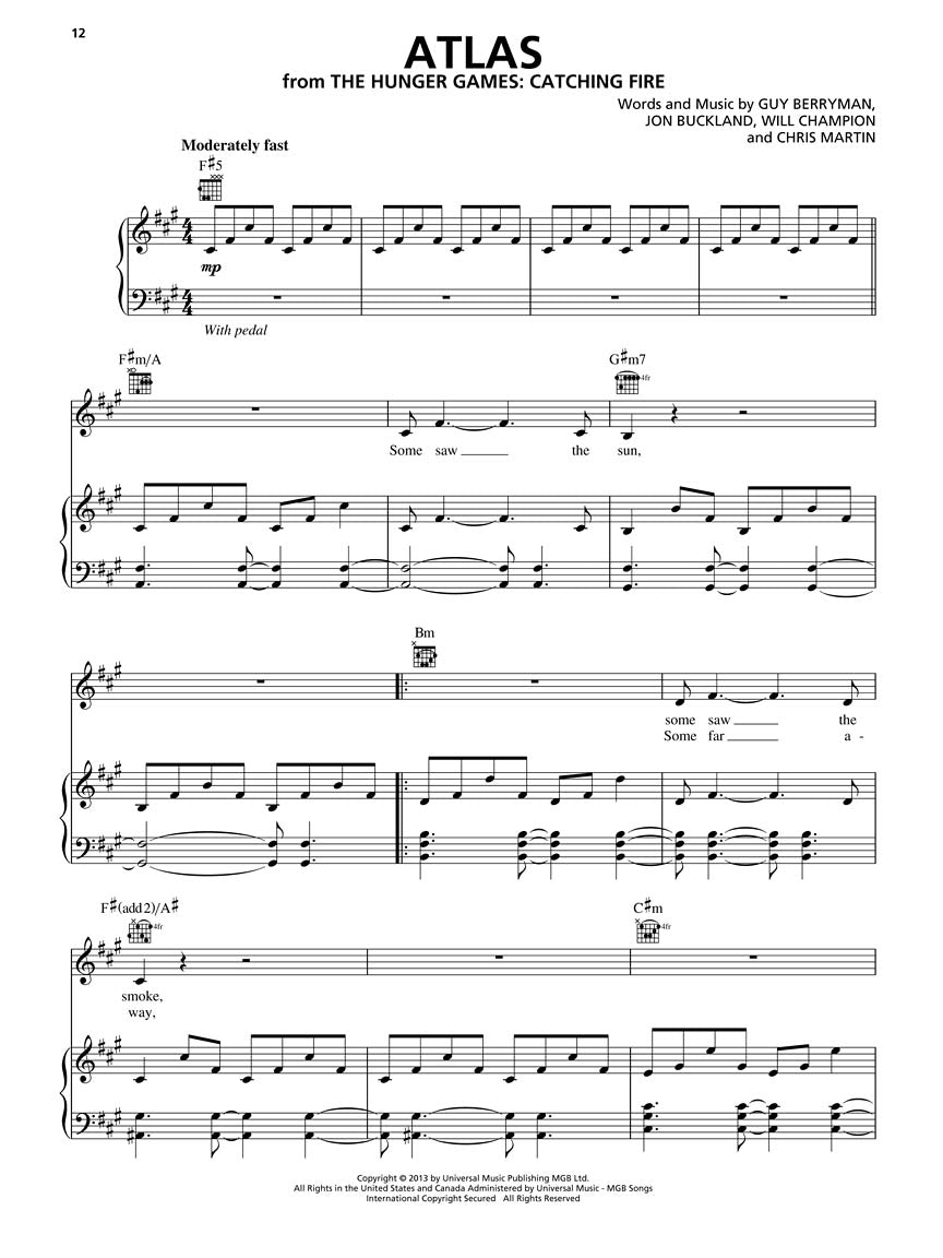 Contemporary Movie & TV Hits - Piano · Vocal · Guitar