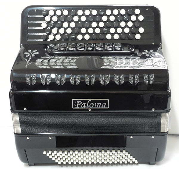 Paloma 5096 96 Bass Button Accordion B-system