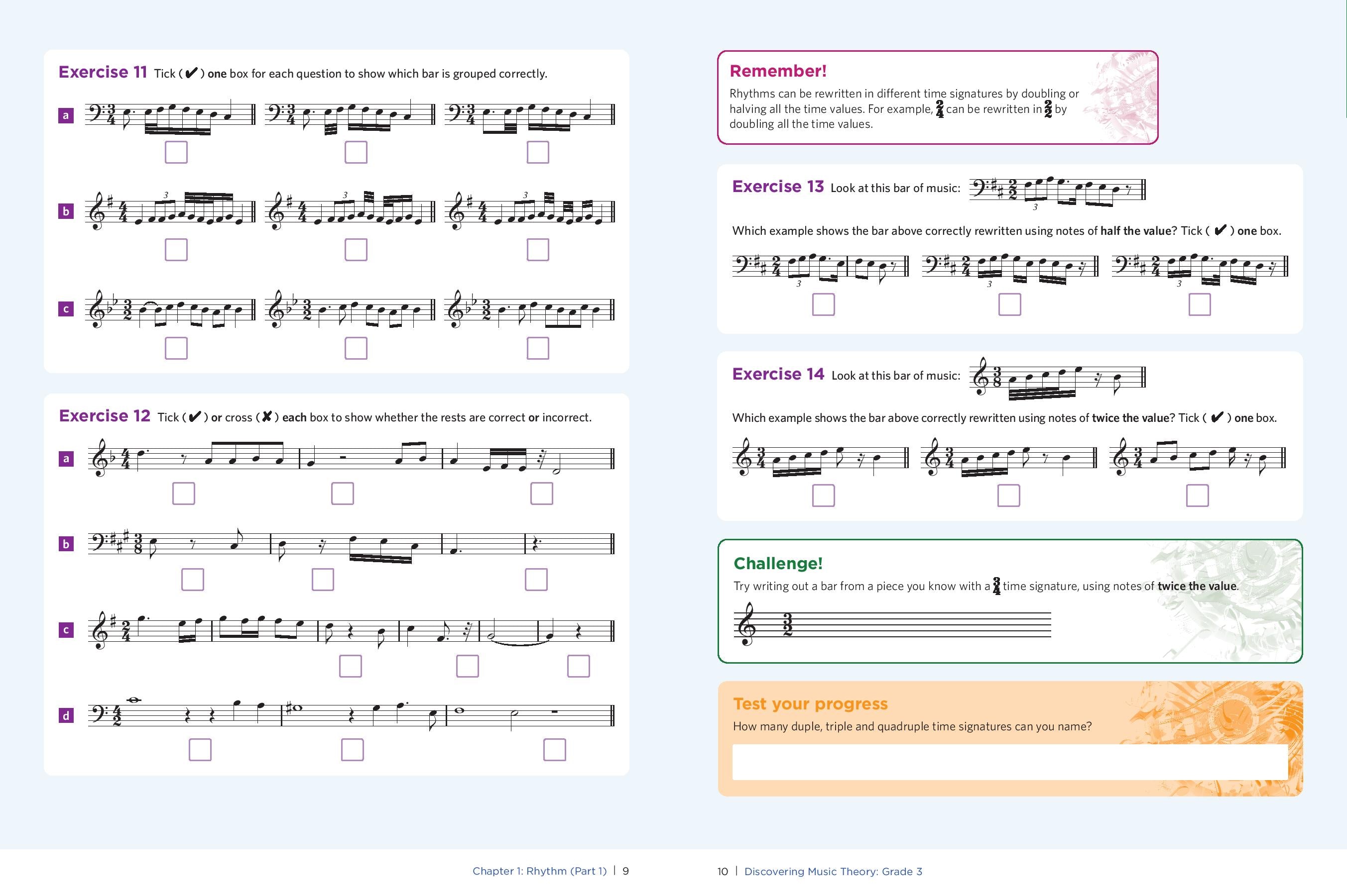 Discovering Music Theory, The ABRSM Grade 3 Workbook