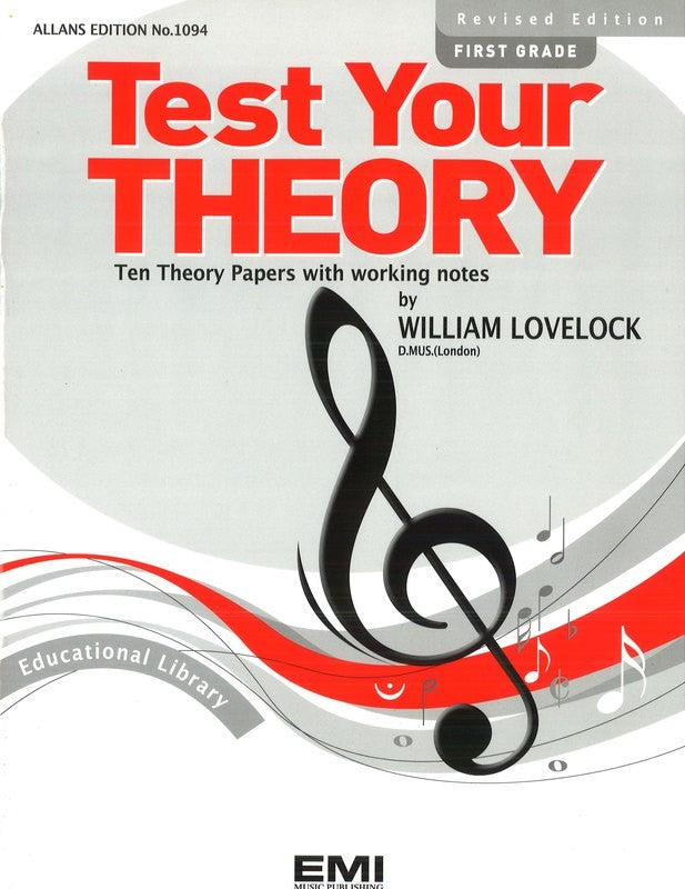 Test Your Theory First Grade - Lovelock