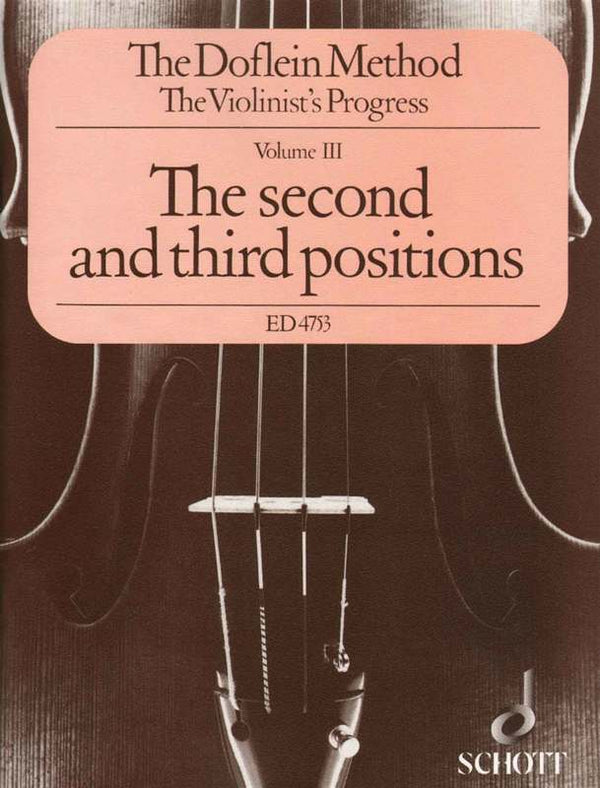 The Dolfein Method Volume 3: The Second and Third Positions