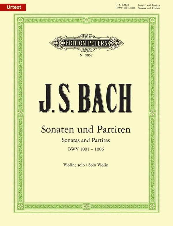 Bach: Six Sonatas and Partitas for Violin (BWV1001-1006)
