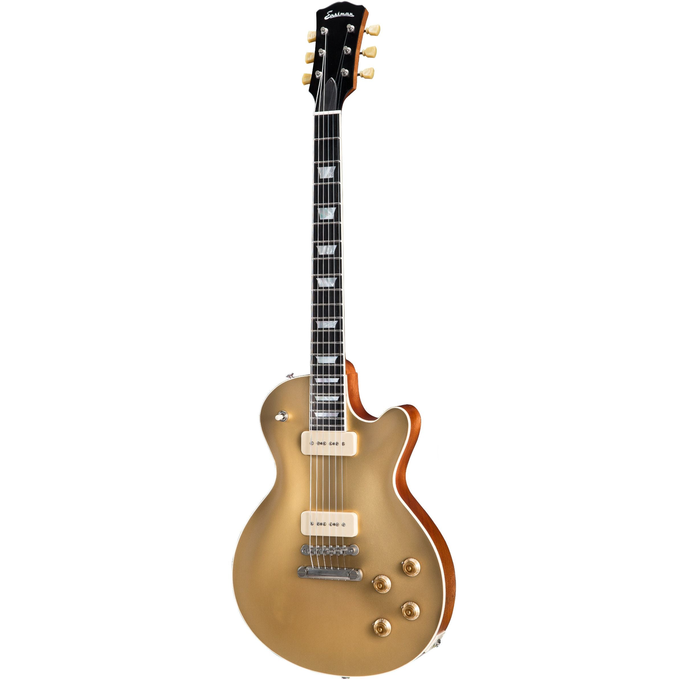 Eastman Guitars SB56/N Solid Body Electric, Gold Top