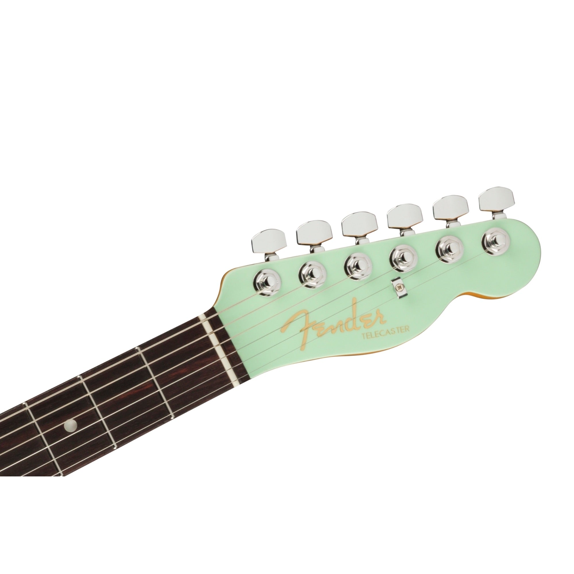 Fender American Ultra Luxe Telecaster, Transparent Surf Green
