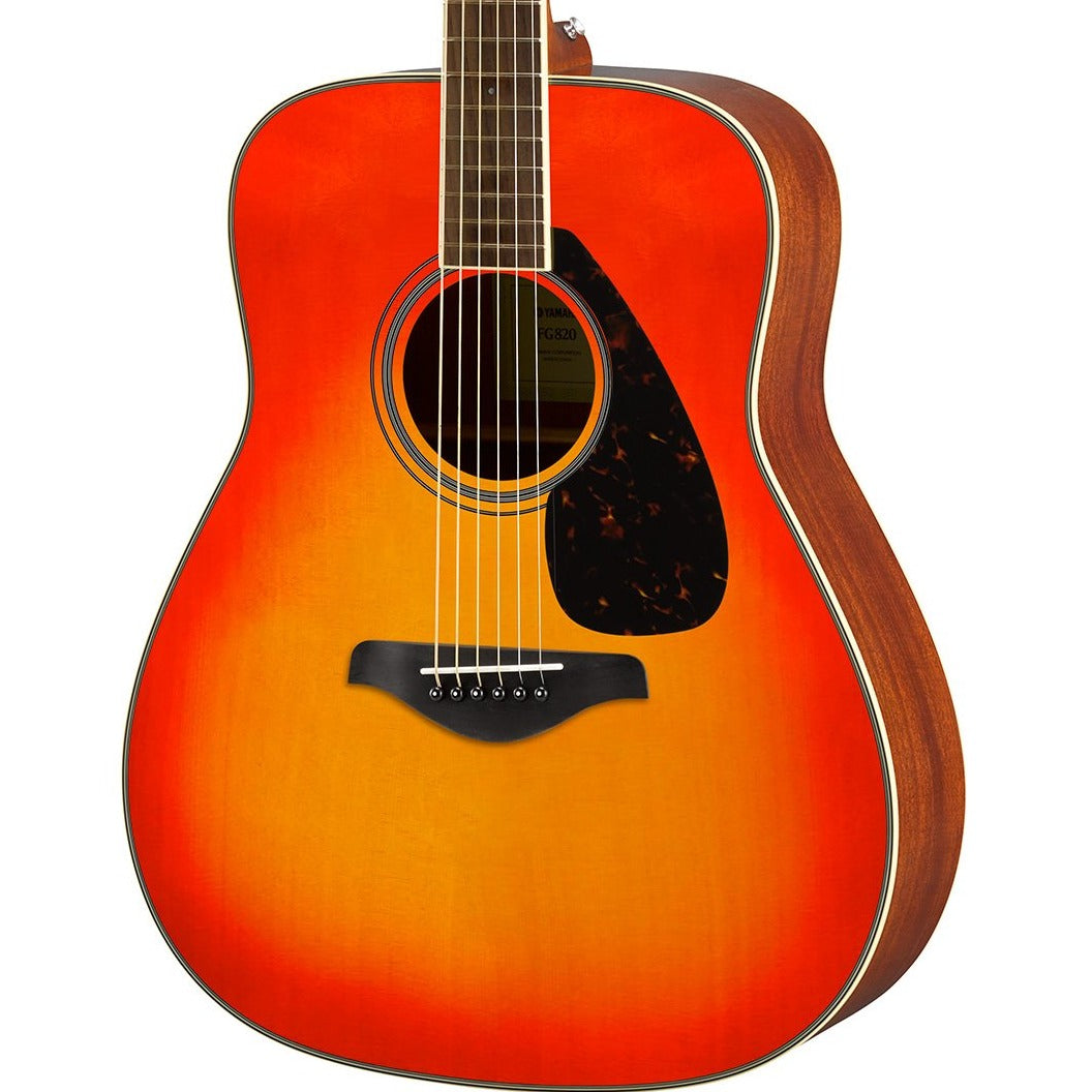 Yamaha FG820 Acoustic Guitar, Autumn Burst