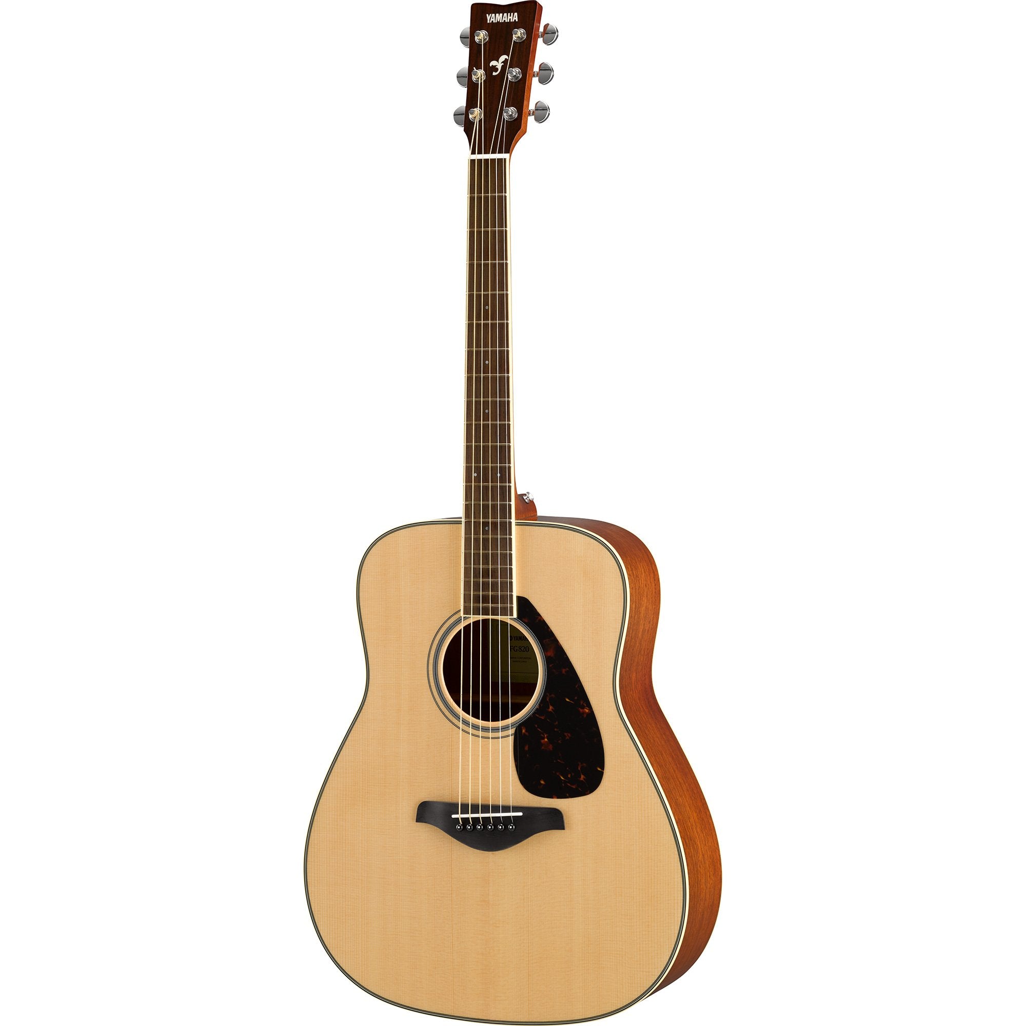Yamaha FG820 Acoustic Guitar, Natural