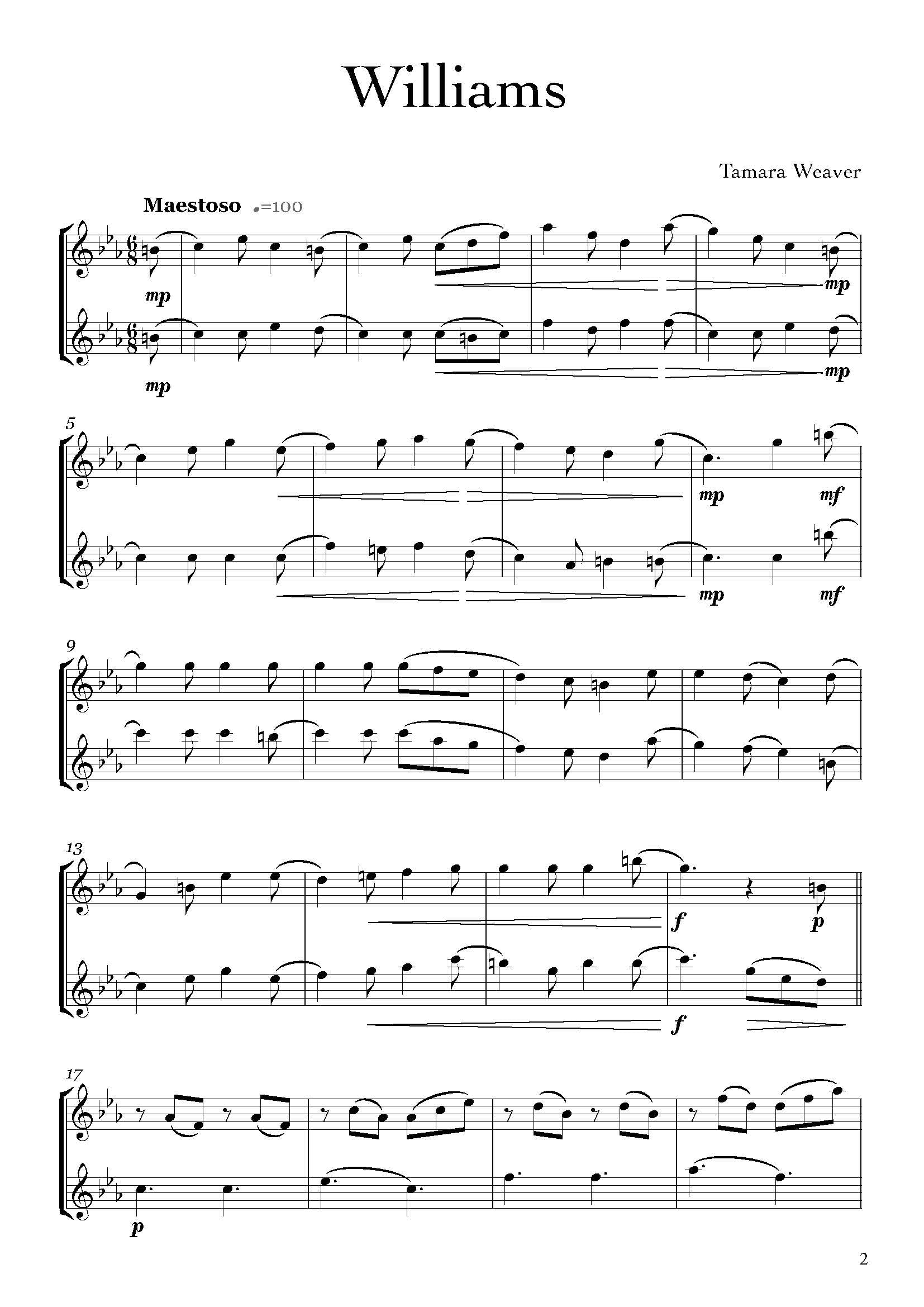 Flute Duets for Young Players