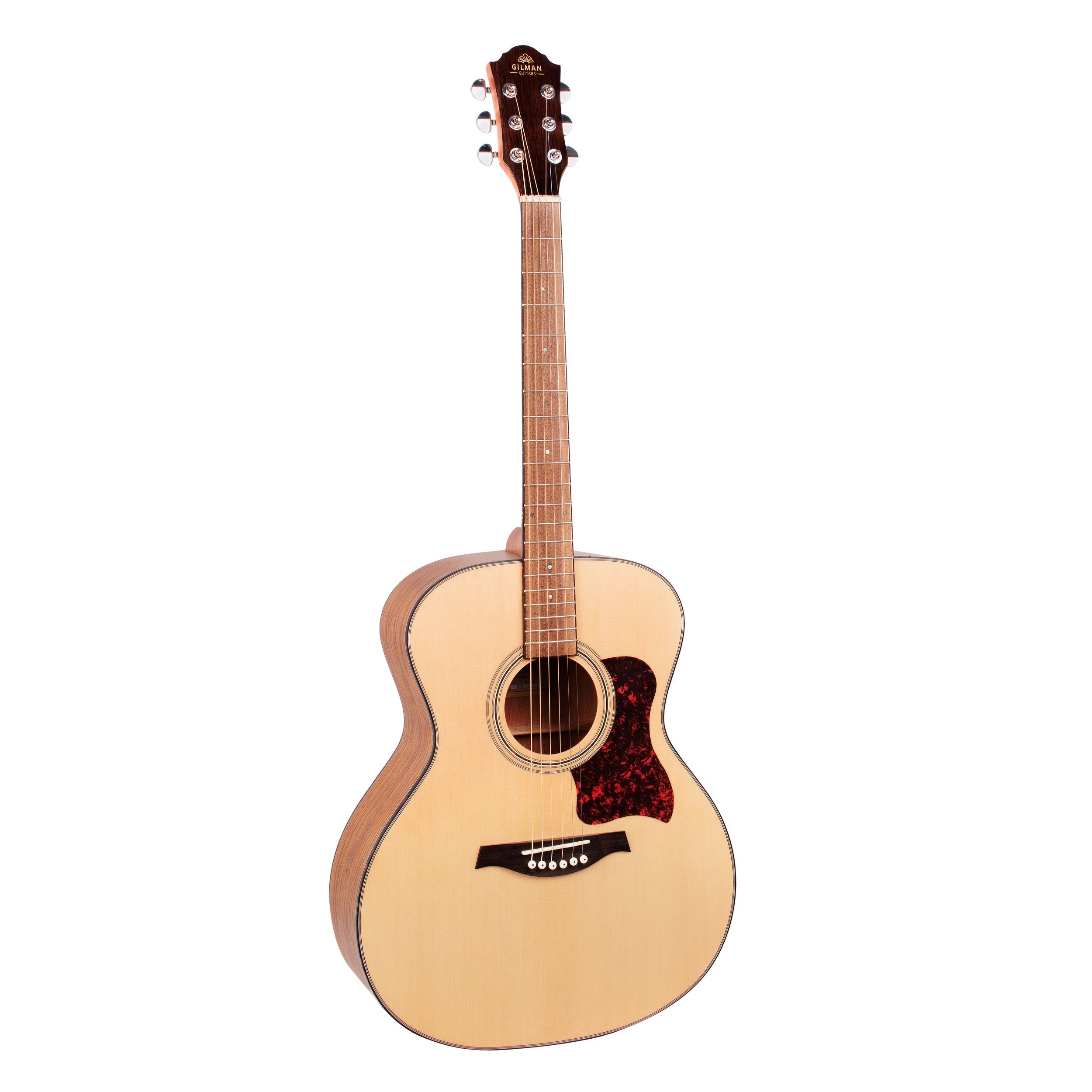Gilman GA10 Acoustic Guitar, Natural Satin