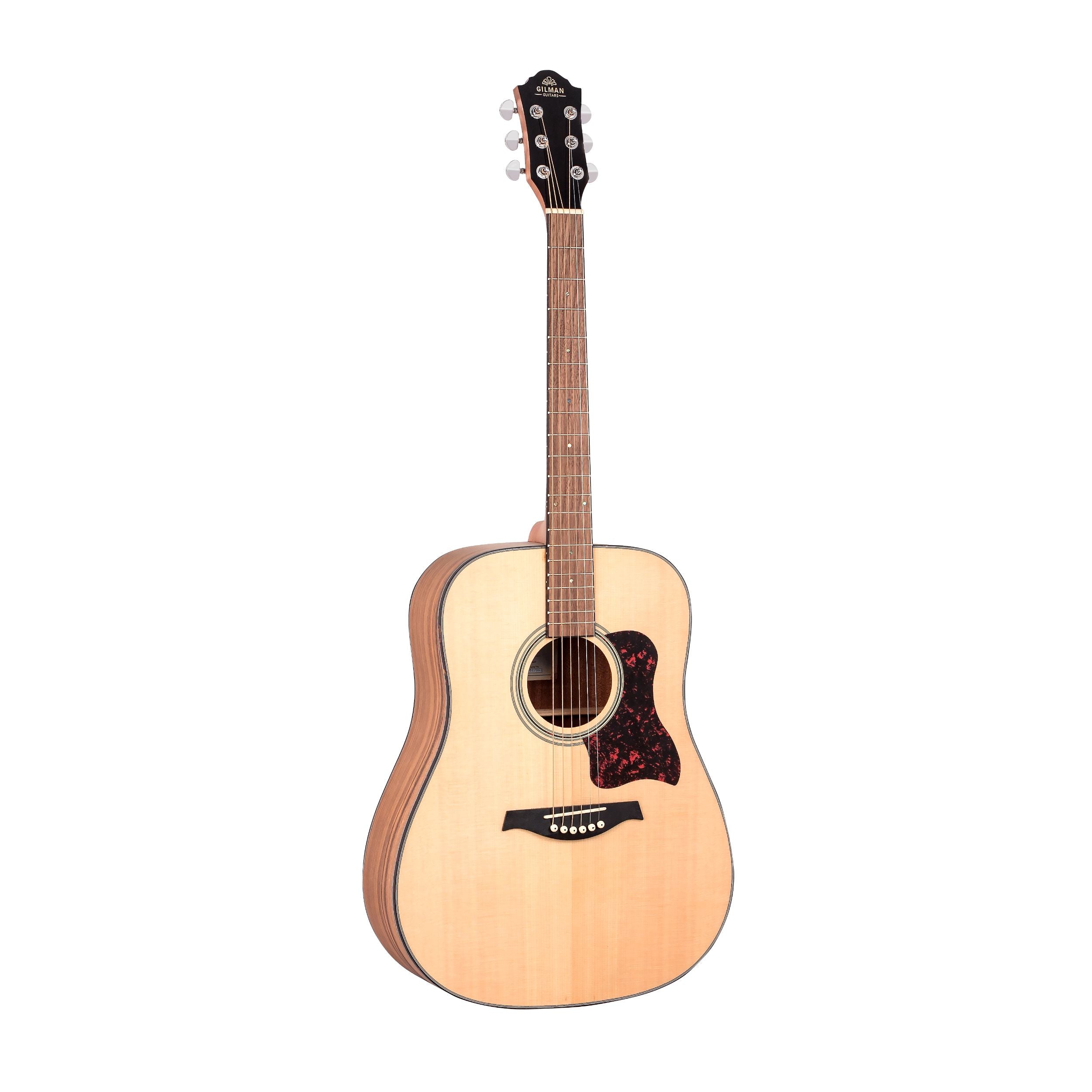 Gilman GD10 Acoustic Guitar, Natural Satin