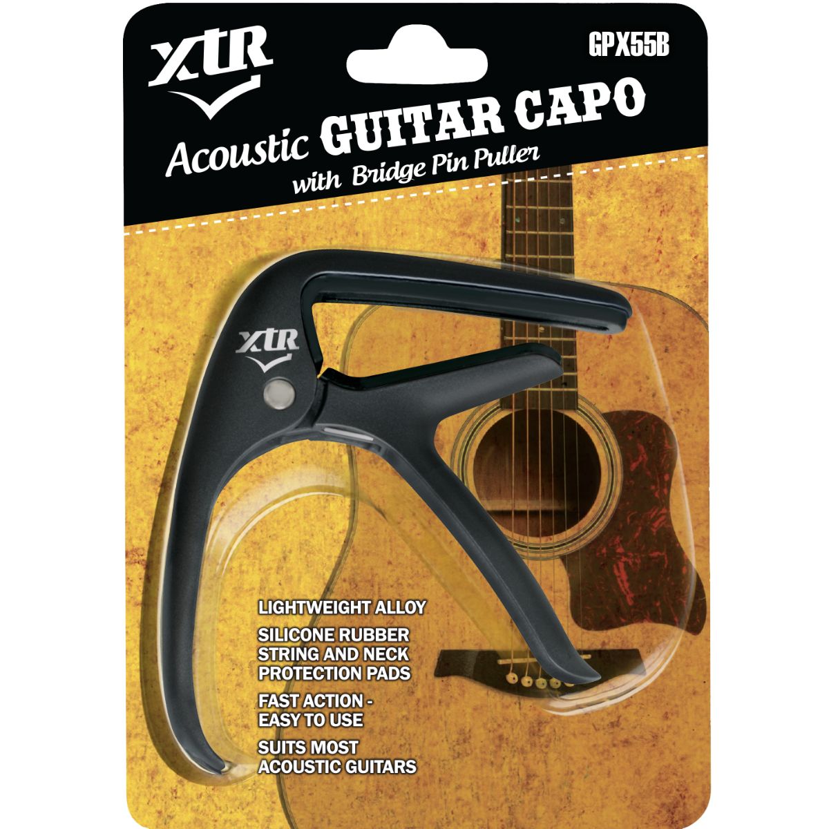 XTR Trigger Style Acoustic Guitar Capo