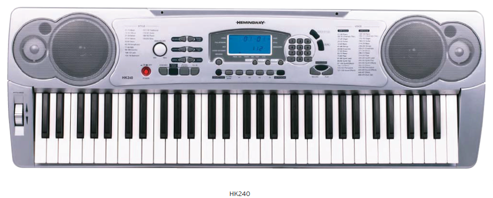 HK240 Hemingway - Electronic keyboard