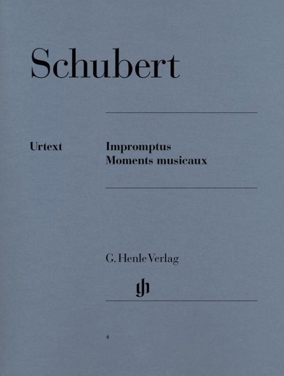 Schubert: Impromptus & Moments Musicaux Piano Solo
