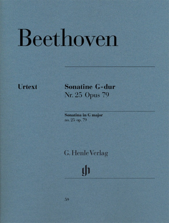 Beethoven: Sonatina for Piano G Major Op 79