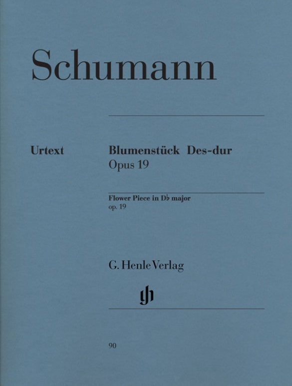 Schumann: Flower Piece D-flat Major Op 19 Piano Solo