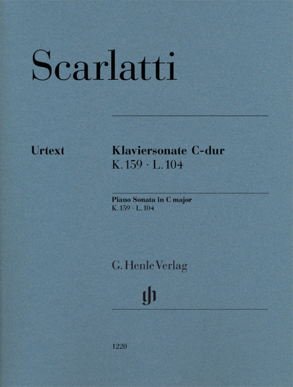 Scarlatti: Piano Sonata in C Major K 159 L 104