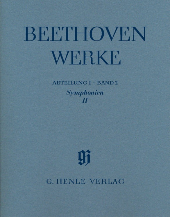 Beethoven: Symphonies Volume 2 No 3 & 4 Full Score
