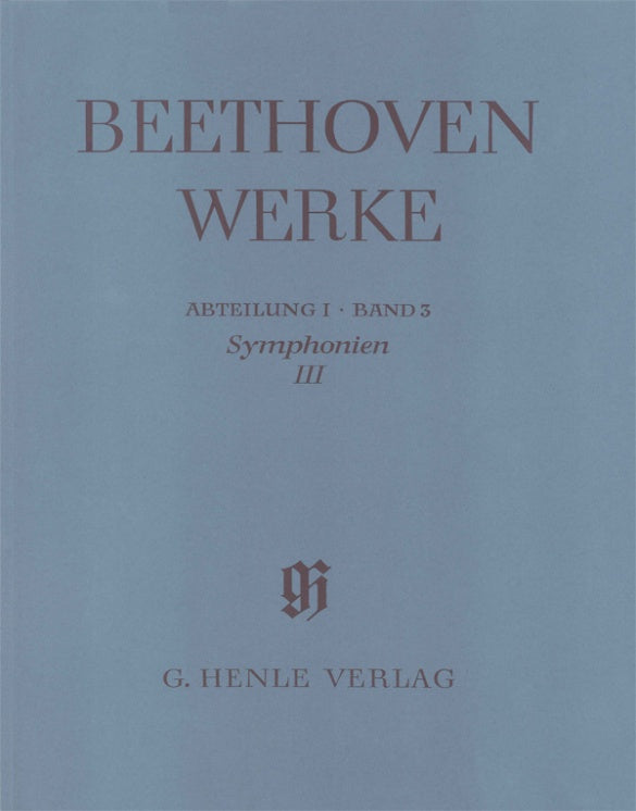 Beethoven: Symphonies Volume 3 No 5 & 6 Full Score